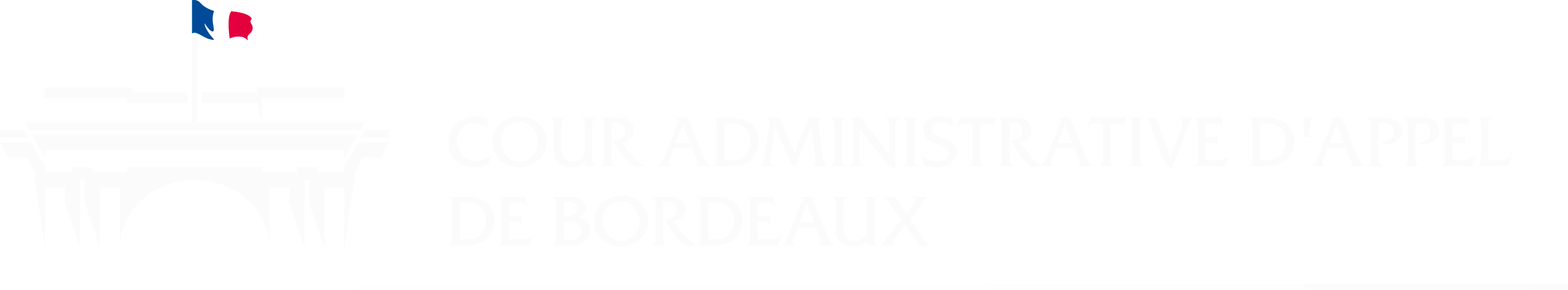 Logo Cour administrative d'appel de Bordeaux