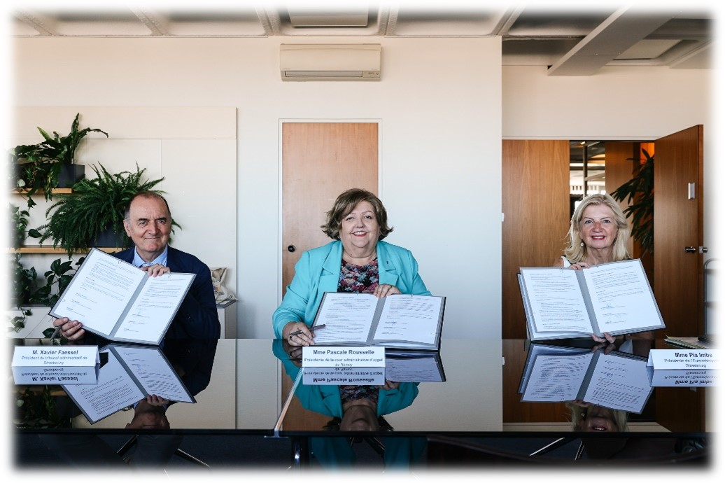 Xavier Faessel, Pascale Rousselle et Pia Imbs