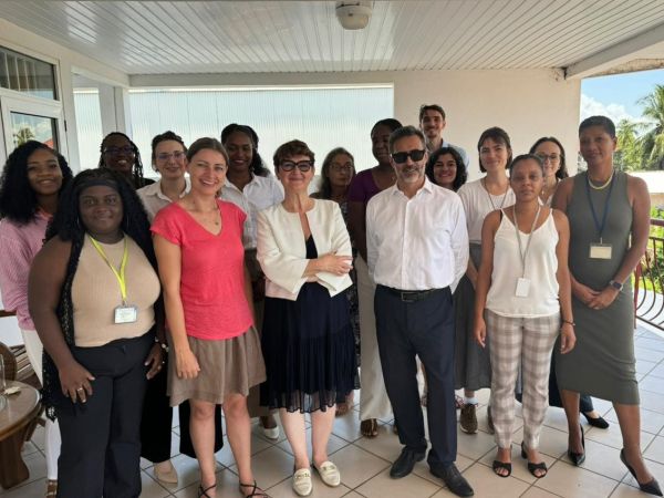 Les agents du tribunal administratif de la Guyane