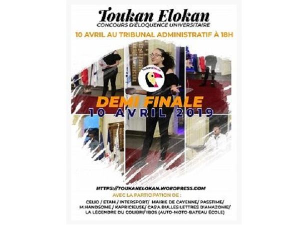 Affiche concours d'éloquence universitaire